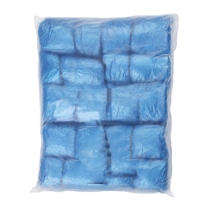 敏胤 LM003 鞋套机T 字专用鞋套蓝色100个/包 蓝色