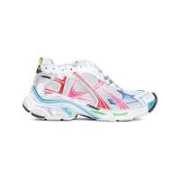 巴黎世家(Balenciaga)多彩合成橡胶底圆头女士跑步鞋轻便耐磨防滑