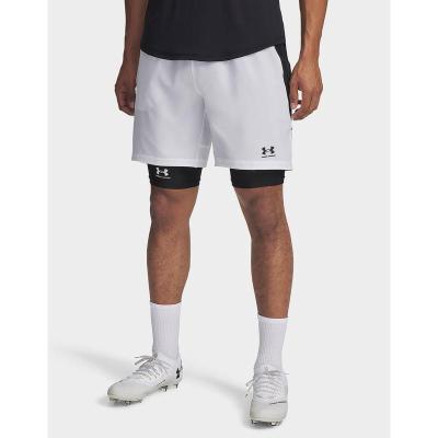 安德玛(under armour)运动短裤轻盈透气四向弹力速干防滑男式健身训练
