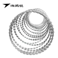 湘鹏锐 刀刺滚笼 热镀高锌 圈距20CM直径45cm-50cm kg