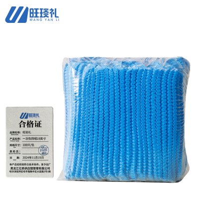 旺琰礼 一次性网帽19英寸 100只/包