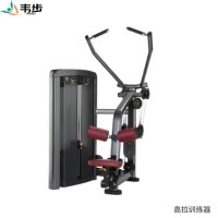 韦步LS505商用坐式高拉力背肌练习机高位下拉健身训练局部型力量器械