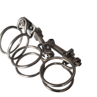 vzi 304不锈钢双钢丝喉箍 10-13*1.5mm(50个) 包