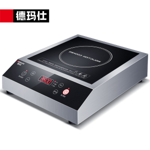 德玛仕DEMASHI电磁炉商用大功率平面电磁灶3500W家用平面电炉灶火锅爆炒炒菜电磁炉 IH-TT-3500B