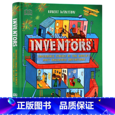 [正版]DK儿童图解百科 发明家 英文原版 Inventors 世界上天才的发明背后的精彩故事 儿童科普百科书籍精装全
