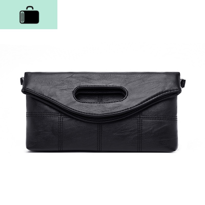 手拿包斜挎包小包秋女士大容量手提包2020新款包女包手提单肩包NEW LAKE 黑色女士单肩包