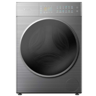 格力纤净王滚筒洗衣机 10kg 纤维级净洗 薄嵌不凸出 XQG100-B1401Dg1(珍珠黑)