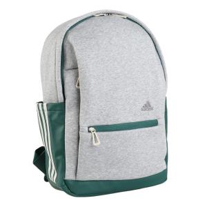 Adidas棉涤混纺休闲运动背包男女通用大容量通勤包CGREENMGREYH Gray_×_Green