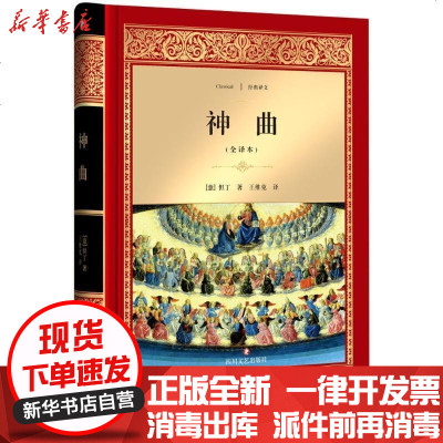 新华书店-正版神曲（全译本）但丁·阿利基耶里978754114493川文艺出版社书籍