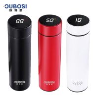 欧博思 304智能温控显示保温杯时尚商务水杯子 BS-8709 450ml