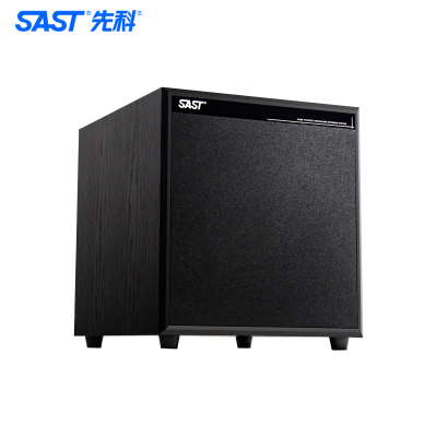先科(SAST) WD-11 有源低音炮超重低音音箱木质15英寸大功率家庭影院大功率音响