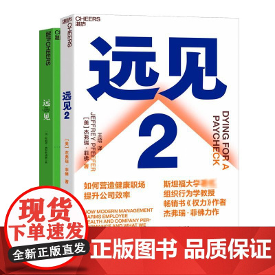 2册套装 远见1+2 企业管理运营 营造健康职场提升公司效率 职场励志 规划职业生涯3大阶段 湛庐