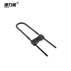 泽力锐 钥匙款U型玻璃门锁 U410 把