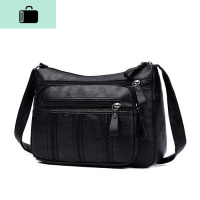 女包2019新款大容量单肩包女时尚妈妈挎包韩版软皮休闲中年背包NEW LAKE 543百利达女士单肩包