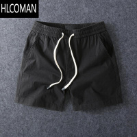HLCOMAN夏季新款四分裤男士干活穿的弹力修身休闲耐脏磨五分工装短裤