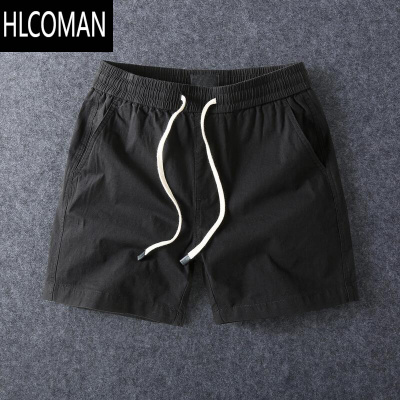 HLCOMAN夏季新款四分裤男士干活穿的弹力修身休闲耐脏磨五分工装短裤