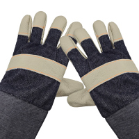 户美佳欣 手套 半皮 双