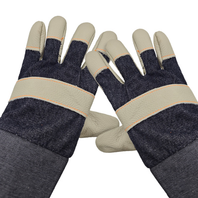 户美佳欣 手套 半皮 双