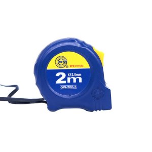 长城精工 66-5系列双制动公制带扣卷尺盒尺 2m*12.5mm 011532 5把