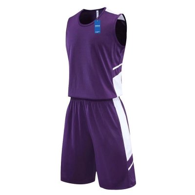 安居先森8921户外比赛套装 紫色 L-5XL