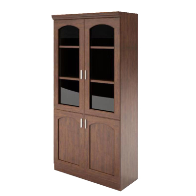 匡大油漆文件柜书柜两门储物柜0.8米主管办公柜W652-3H