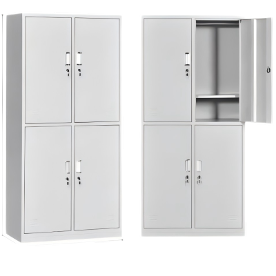 华豫汇阳-四门门更衣柜储物柜(冷轧钢)1800*420*851