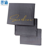 晋涵 纯色全棉三件套 160*210cm/套