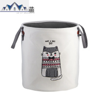 布艺脏衣桶家用衣物玩具收纳桶放衣服的脏衣篓折叠脏衣篮 三维工匠收纳篮