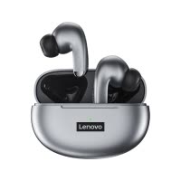 联想/Lenovo蓝牙耳机 LP5黑色 TWS真无线游戏影音乐耳塞入耳式 适用于安卓华为小米手机男女通用款
