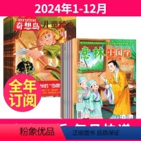 1[全年订阅]2024年1-12月 [正版]全年订阅奇想岛 英国storytime中文版+意林小国学杂志 2024年-2