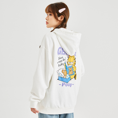 [3件8.5折101.9元,叠加优惠券]唐狮春装新款连帽卫衣女卡通后背印花韩版宽松潮流学生上衣潮