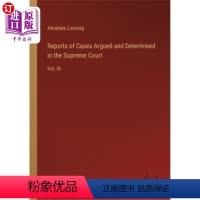 [正版]海外直订Reports of Cases Argued and Determined in the Supre