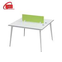 DXBG办公桌办公室职员桌2/4人办公家具屏风隔断电脑办公桌椅组合不含椅