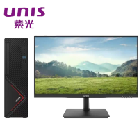紫光 信创台式机电脑 海光 3350/32GB/512G SSD/1TB机械/2G独显 27寸显示器 D3830G3 台