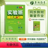 物理 九年级上 [正版]2023秋实验班提优大考卷中学九年级上册初中物理苏科版同步测试卷期中期末达标提优练习全套讲解春雨