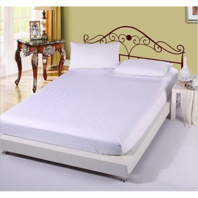 SleepyBear宾馆酒店旅社农家乐单件酒店纯白色床笠1.2床罩带松紧带包床床单