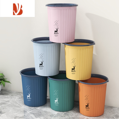 三维工匠垃圾桶家用卧室北欧简约现代大容量办公室厕所客厅厨房轻奢纸篓桶