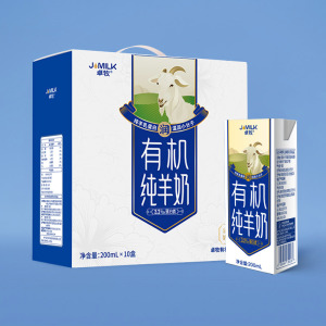 卓牧 有机纯羊奶200ml*10