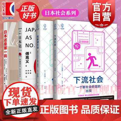 下流社会/低欲望社会/日本第一/日本还是第一吗 傅高义作品系列三浦展大前研一上海译文出版社日本问题外国社会