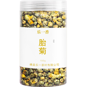 乐一香特级胎菊100g罐装