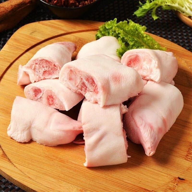 赛卡伊 [现杀]猪蹄子现杀整只带筋猪脚猪爪生猪蹄前蹄农家散养冷冻