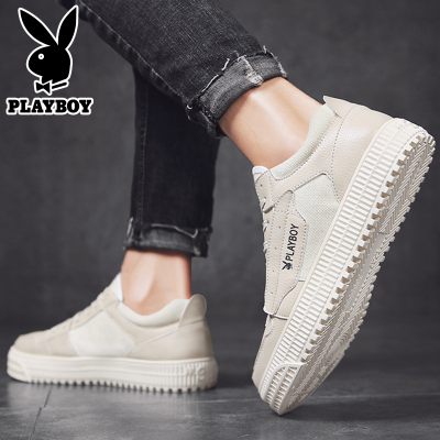 精选特卖厂家直营-花花公子男鞋春季2020男士时尚休闲板鞋青年韩版潮流跑步鞋子