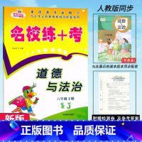 道德与法治(赠试卷) 六年级下 [正版]2025快乐精灵 名校练+考 道德与法治六年级下册人教版RJ同步练习小学生6年级