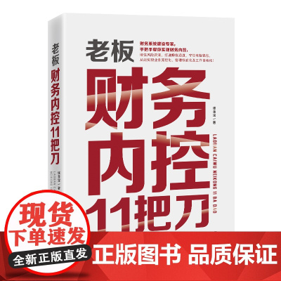 老板财务内控11把刀