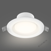 苏宁放心购 LED筒灯客厅天花板吊顶灯走廊玄关灯嵌入式孔洞灯 5W 4000k暖白光版