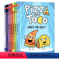 披萨饼与玉米片7册合集 [正版]披萨饼与玉米片7册合集 英文原版Pizza and Taco Wrestling Man
