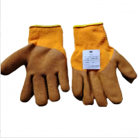 炅奇纺 保暖涂胶线织手套 中厚线织防寒 付