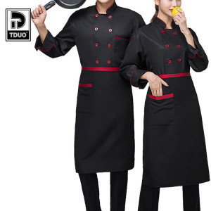 Tduo长袖厨师服两件套 U23 套
