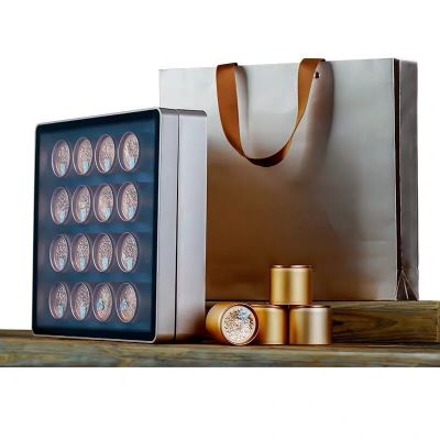 福岗大红袍福建乌龙茶武夷山岩茶浓香品质肉桂茶叶礼盒装