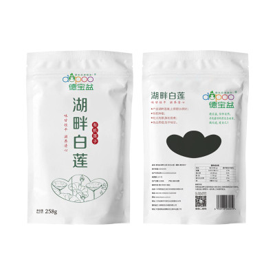 德宝盆湖畔白莲（有机莲子）258g